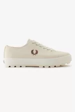 Fred Perry Newstead Women’s Plimsolls Beige Whisky Brown CSRUW8194