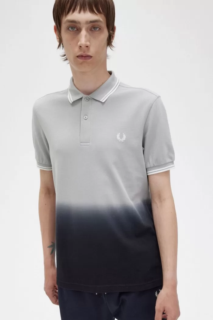 Fred Perry Ombre Men’s Shirt Grey WBVCU6215