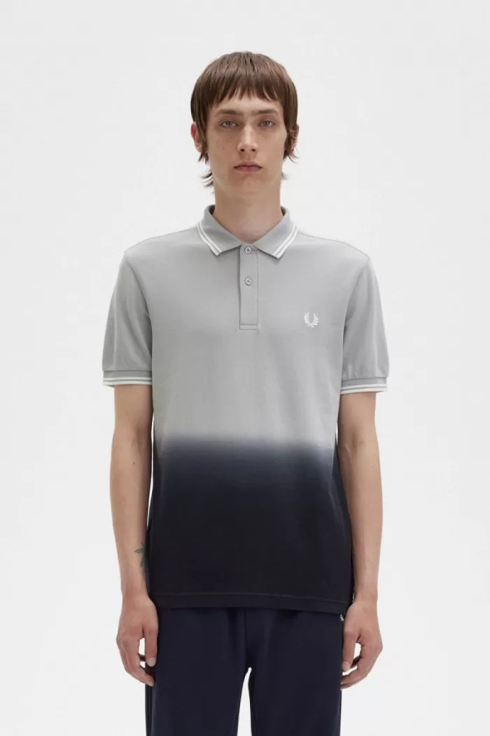 Fred Perry Ombre Men’s Shirt Grey WBVCU6215