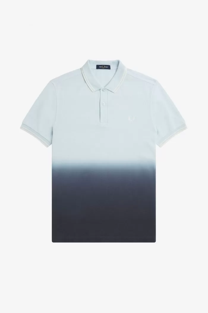 Fred Perry Ombre Men’s Shirt Light Aqua DOBHR6518