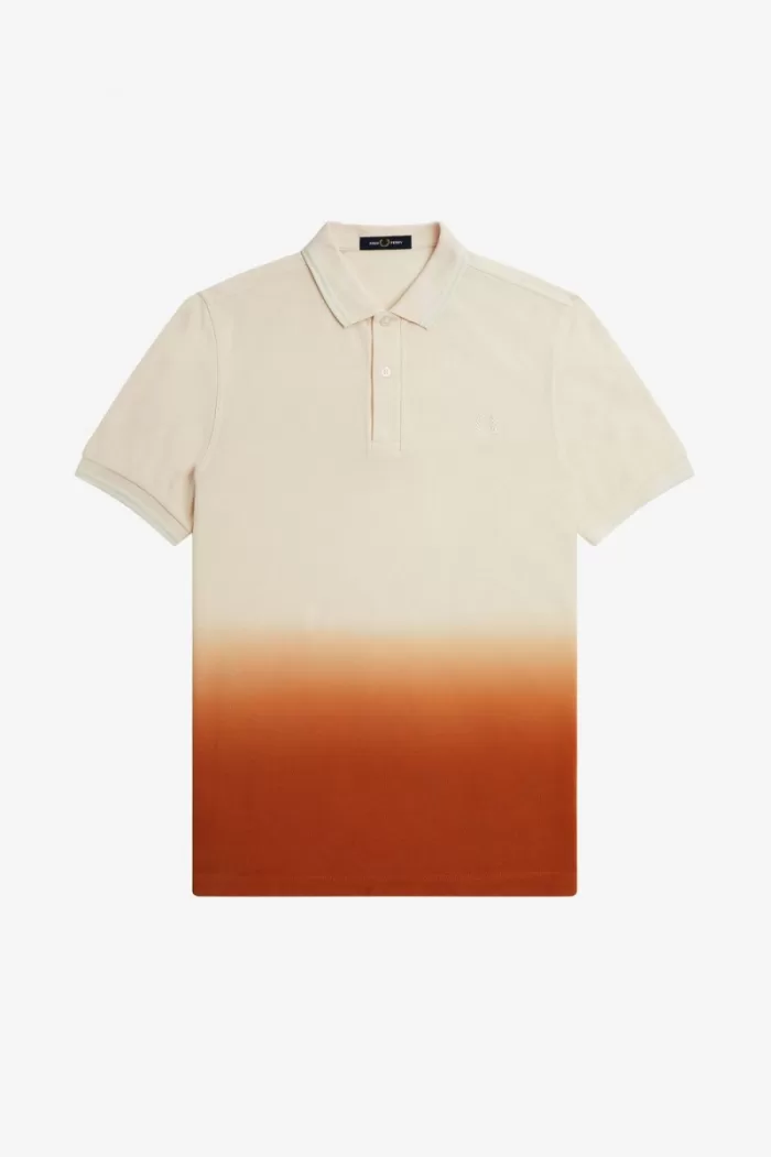 Fred Perry Ombre Men’s Shirt Silky Peach CPOKE0912