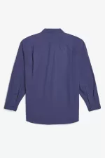 Fred Perry Oversized Utility Men’s Shirt Royal Blue OJXYW4906