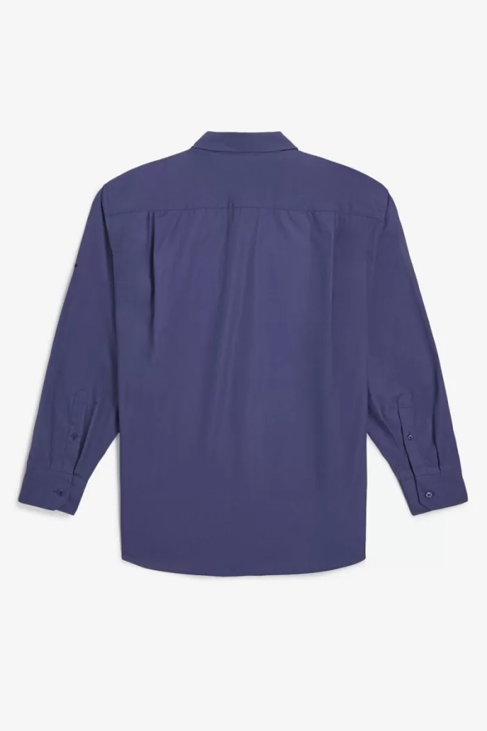 Fred Perry Oversized Utility Men’s Shirt Royal Blue OJXYW4906