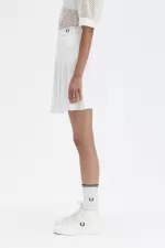 Fred Perry Pleated Tennis Women’s Skirts Snow White OKNET1760