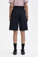 Fred Perry Pleated Women’s Shorts Black FYVAN7248