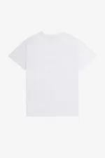 Fred Perry Printed Slim-Fit Men’s T-Shirt White KSQRT4107