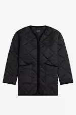 Fred Perry Quilted Liner Men’s Jackets Lamp Black EBYIC4069