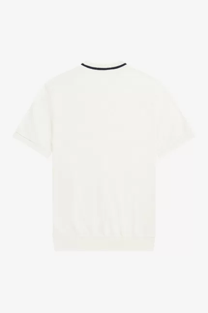 Fred Perry Reissues Crew Neck Piqué Men’s T-Shirt Beige VNFIE0149