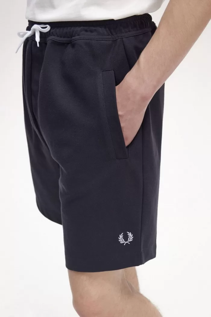 Fred Perry Reverse Tricot Men’s Shorts Navy DHSUR0648