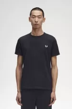 Fred Perry Ringer Men’s T-Shirt Black ATEPI6359