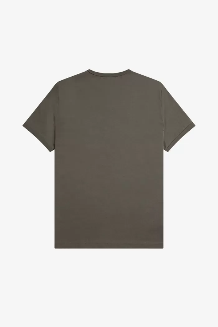 Fred Perry Ringer Men’s T-Shirt Field Green IHMKB0123