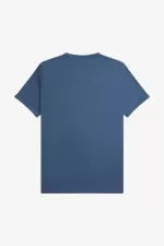 Fred Perry Ringer Men’s T-Shirt Midnight Blue DRSGZ4152