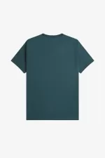 Fred Perry Ringer Men’s T-Shirt Petrol Blue NBUSE8645