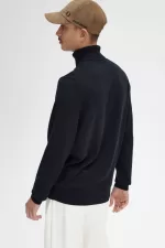 Fred Perry Roll Neck Men’s Jumper Black CQIMT0132