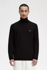 Fred Perry Roll Neck Men’s Jumper Navy PVTOC1962