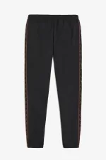 Fred Perry Seasonal Taped Track Men’s Pants Black Whisky Brown MIDQO4017