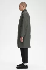 Fred Perry Shell Mac Men’s Parka Field Green HQORB8543