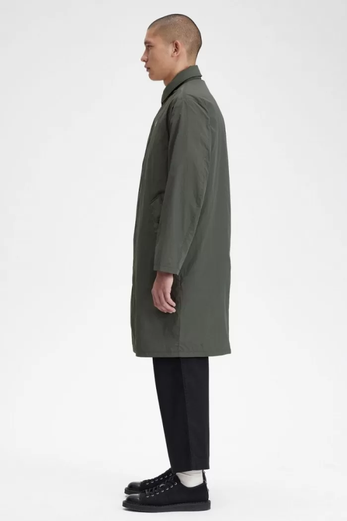 Fred Perry Shell Mac Men’s Parka Field Green HQORB8543