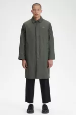 Fred Perry Shell Mac Men’s Parka Field Green HQORB8543