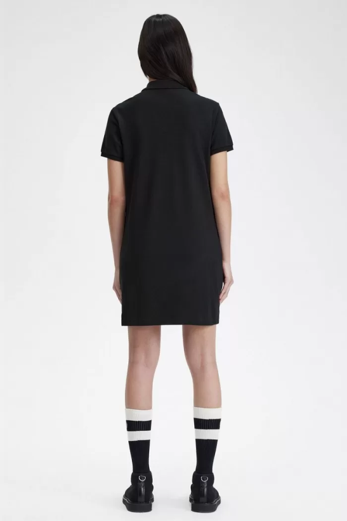 Fred Perry Shirt Women’s Dress Black JABKN5102