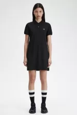 Fred Perry Shirt Women’s Dress Black JABKN5102