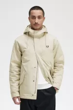 Fred Perry Short Padded Men’s Parka Light Mint EOGLD4709