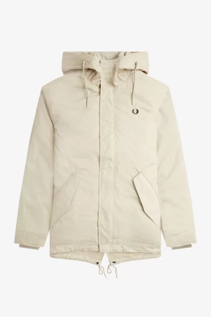 Fred Perry Short Padded Men’s Parka Light Mint EOGLD4709