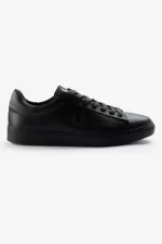 Fred Perry Spencer Women’s Tennis Shoes Black Night Green MBKIR4192