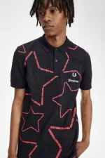 Fred Perry Star Men’s Shirt Black CWTLS7496