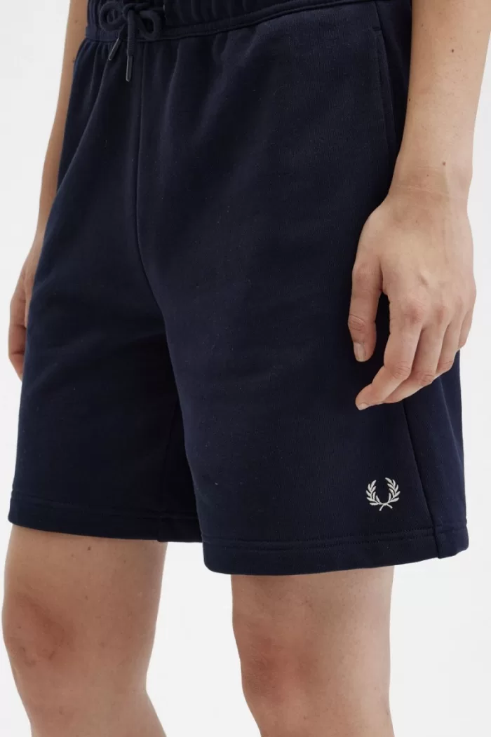 Fred Perry Sweat Women’s Shorts Navy ZLXBO8175