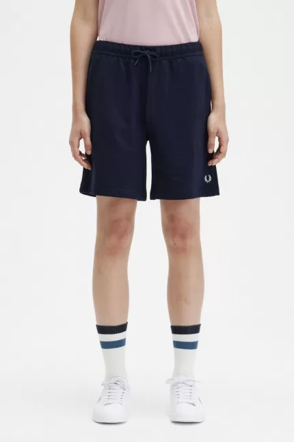 Fred Perry Sweat Women’s Shorts Navy ZLXBO8175