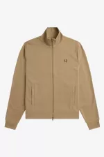 Fred Perry Tape Detail Men’s Track Jackets Green MUWBR4760