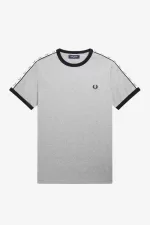 Fred Perry Taped Ringer Men’s T-Shirt Grey DXLNH4195