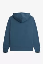 Fred Perry Tipped Hooded Men’s Sweatshirts Midnight Blue ETNIL5280