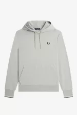 Fred Perry Tipped Hooded Men’s Sweatshirts Grey SDYNO8724