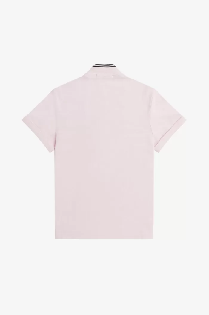 Fred Perry Tipped Piqué Women’s Polo Shirt Milky Pink SPOIU3902