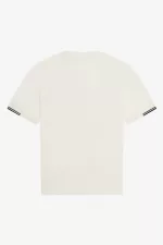 Fred Perry Tipped Sleeve Men’s T-Shirt Beige IOTWD3475