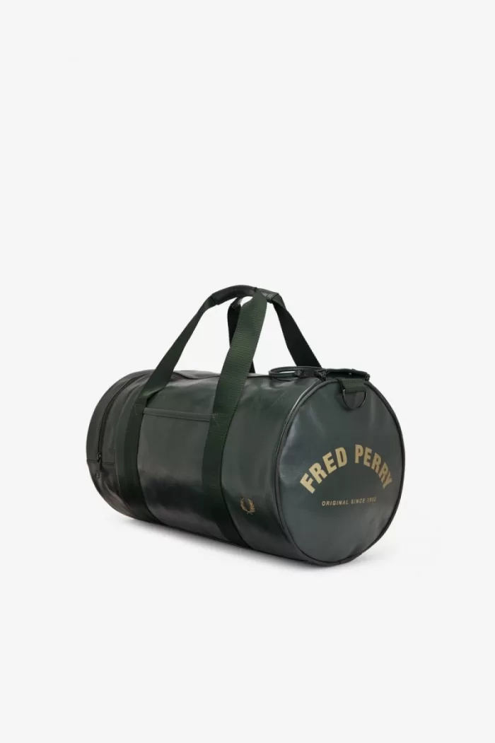 Fred Perry Tonal Barrel Men’s Bags Dark Green TKRPM3812