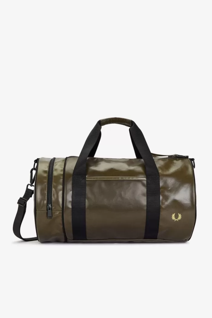 Fred Perry Tonal Barrel Men’s Bags Uniform Green Gold ICVSR5946