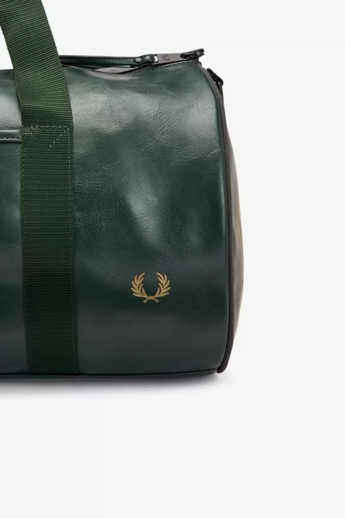 Fred Perry Tonal Barrel Women’s Bags Dark Green VOZBH0458