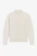 Fred Perry Turtleneck Men’s Jumper Beige TQGRI1704