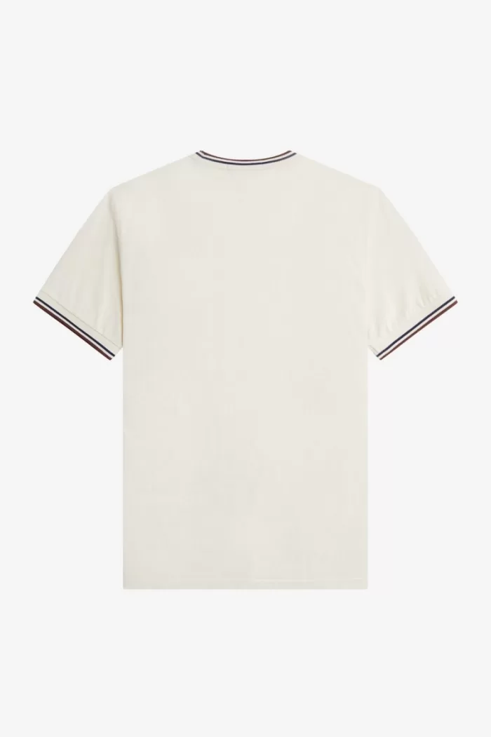 Fred Perry Twin Tipped Men’s T-Shirt Beige Whisky Brown QAHPC0276