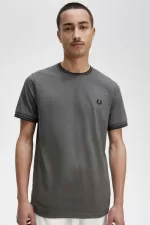 Fred Perry Twin Tipped Men’s T-Shirt Field Green CDVNM1726