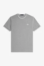 Fred Perry Twin Tipped Men’s T-Shirt Grey IDGJK2650