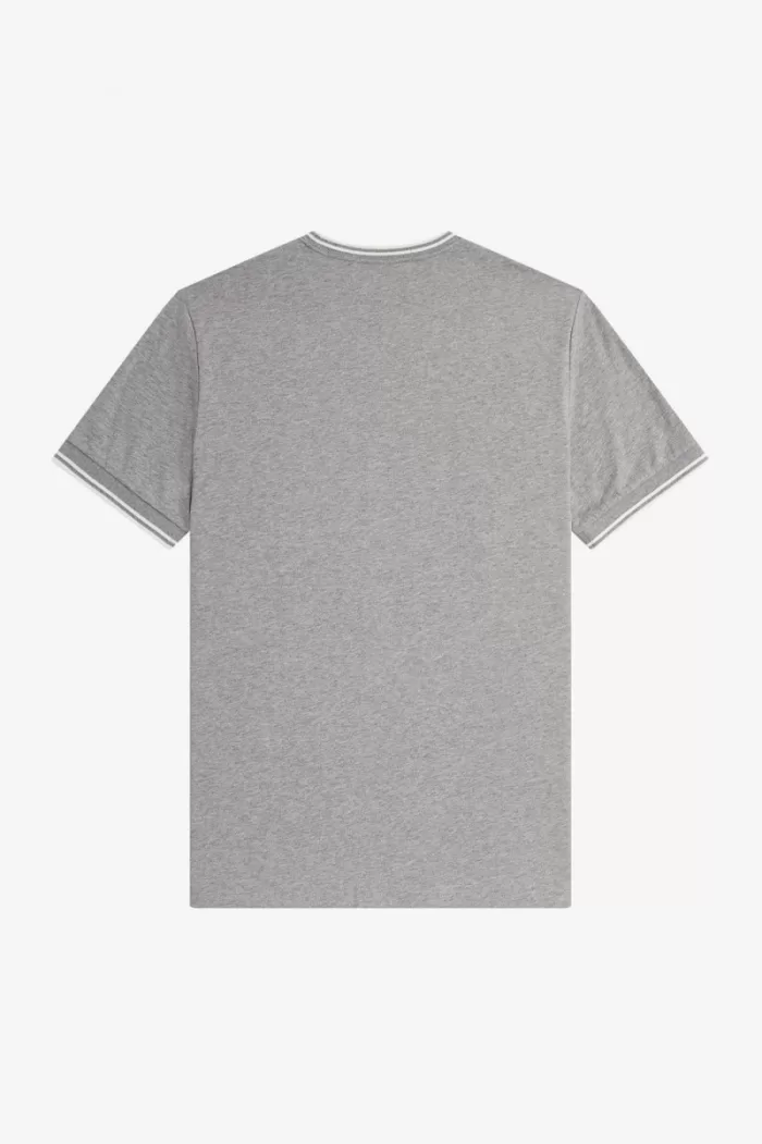 Fred Perry Twin Tipped Men’s T-Shirt Grey IDGJK2650