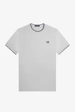 Fred Perry Twin Tipped Men’s T-Shirt Grey XPLQT4713