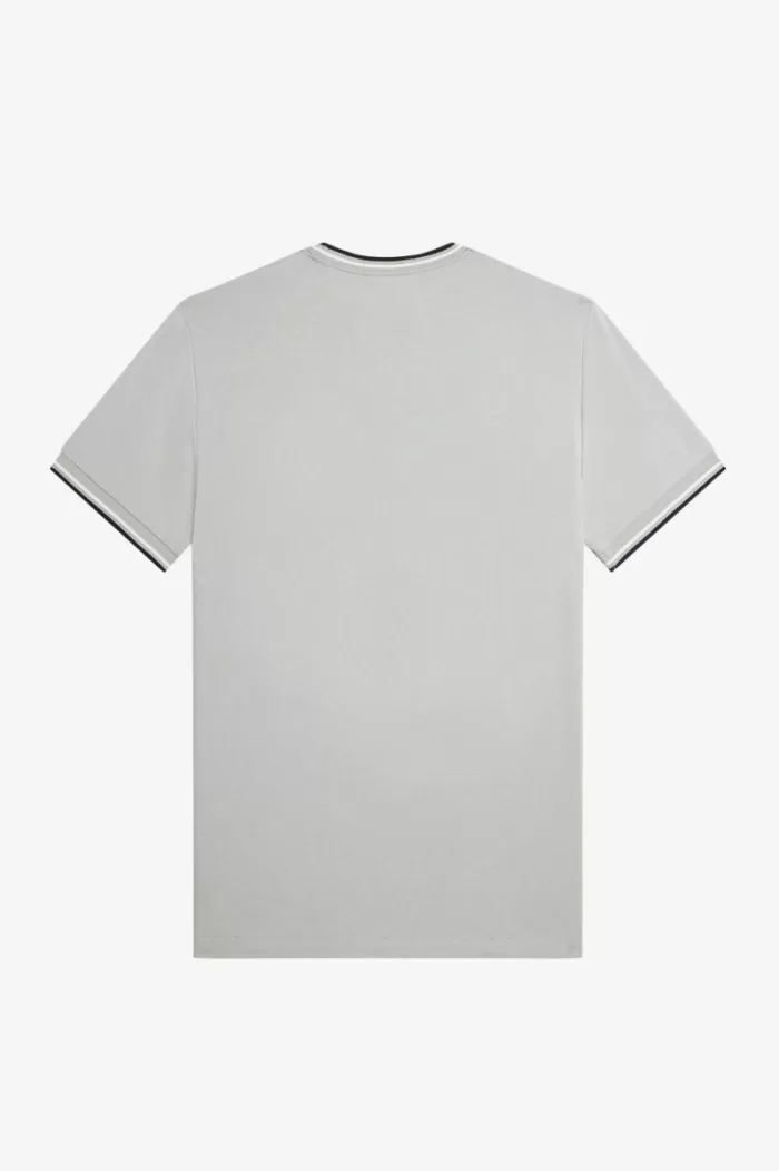 Fred Perry Twin Tipped Men’s T-Shirt Grey XPLQT4713