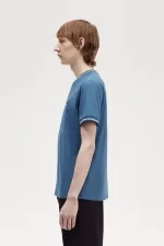 Fred Perry Twin Tipped Men’s T-Shirt Midnight Blue SHBMV0359