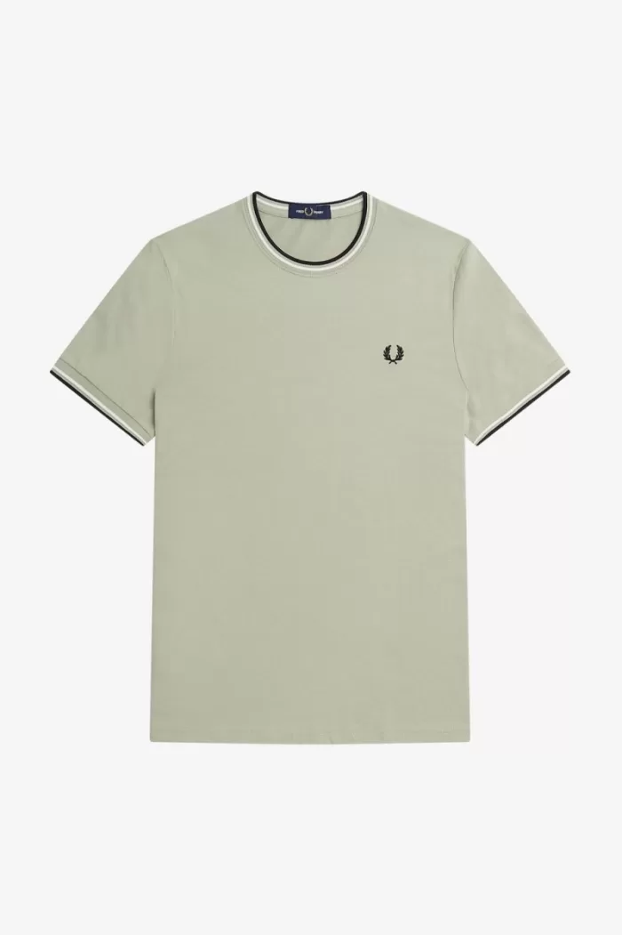 Fred Perry Twin Tipped Men’s T-Shirt Mint SKDMG0785