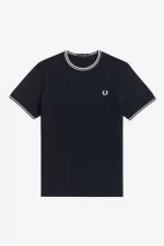 Fred Perry Twin Tipped Men’s T-Shirt Navy AFLRB8251